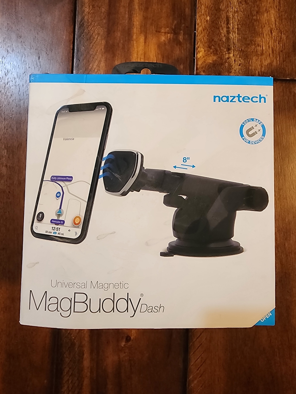 MagBuddy Dash Universal Magnetic Car Phone Mount - Black